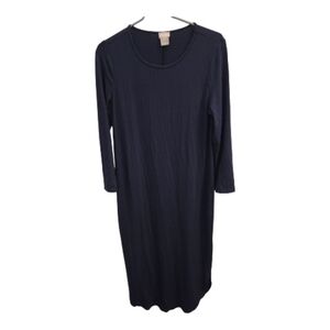CHICO'S Blue Long Sleeve Dress Chico's Sz 0